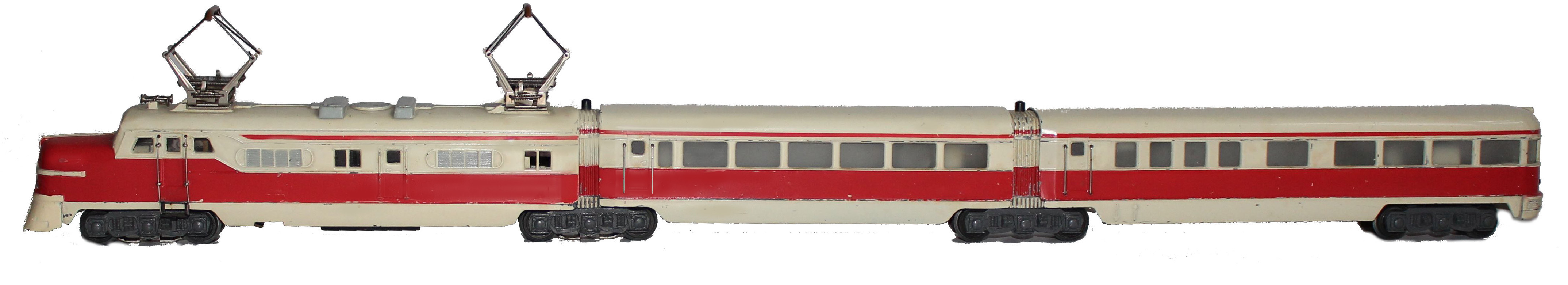 ST 800, ST 800 R, 3017 Schnelltriebwagenzug beige/rot ST800r Kopie