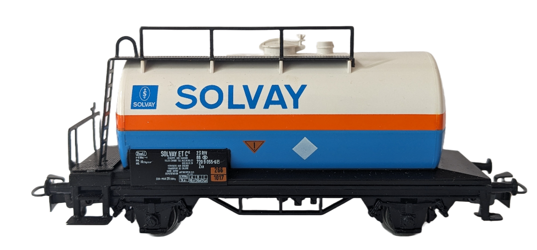 4447 Kesselwagen Solvay NMBS /SNCB 4447