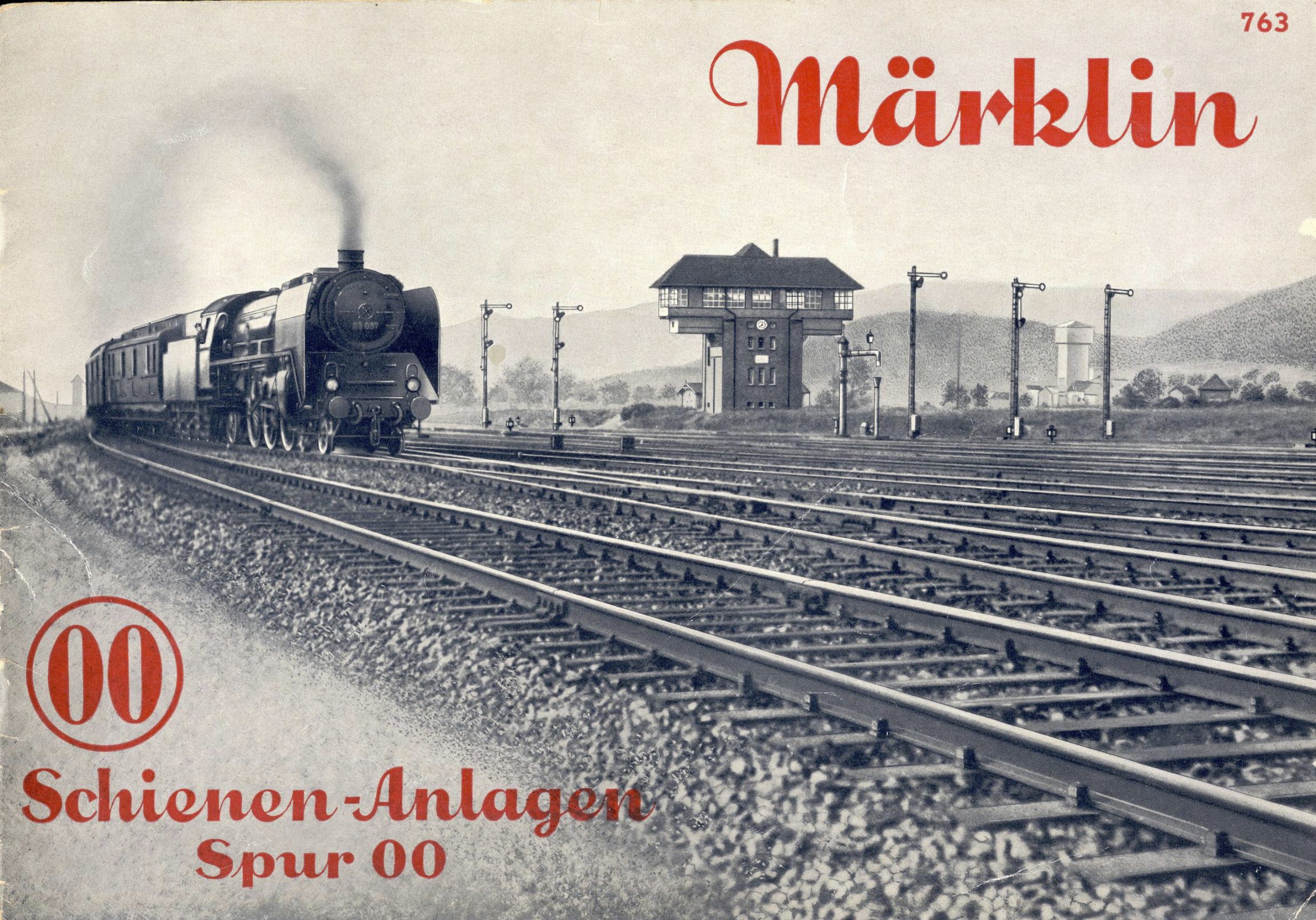 0047100 1938 – 763 Märklin Schienen-Anlagen Spur 00 – YN 06 38 j (H0)
