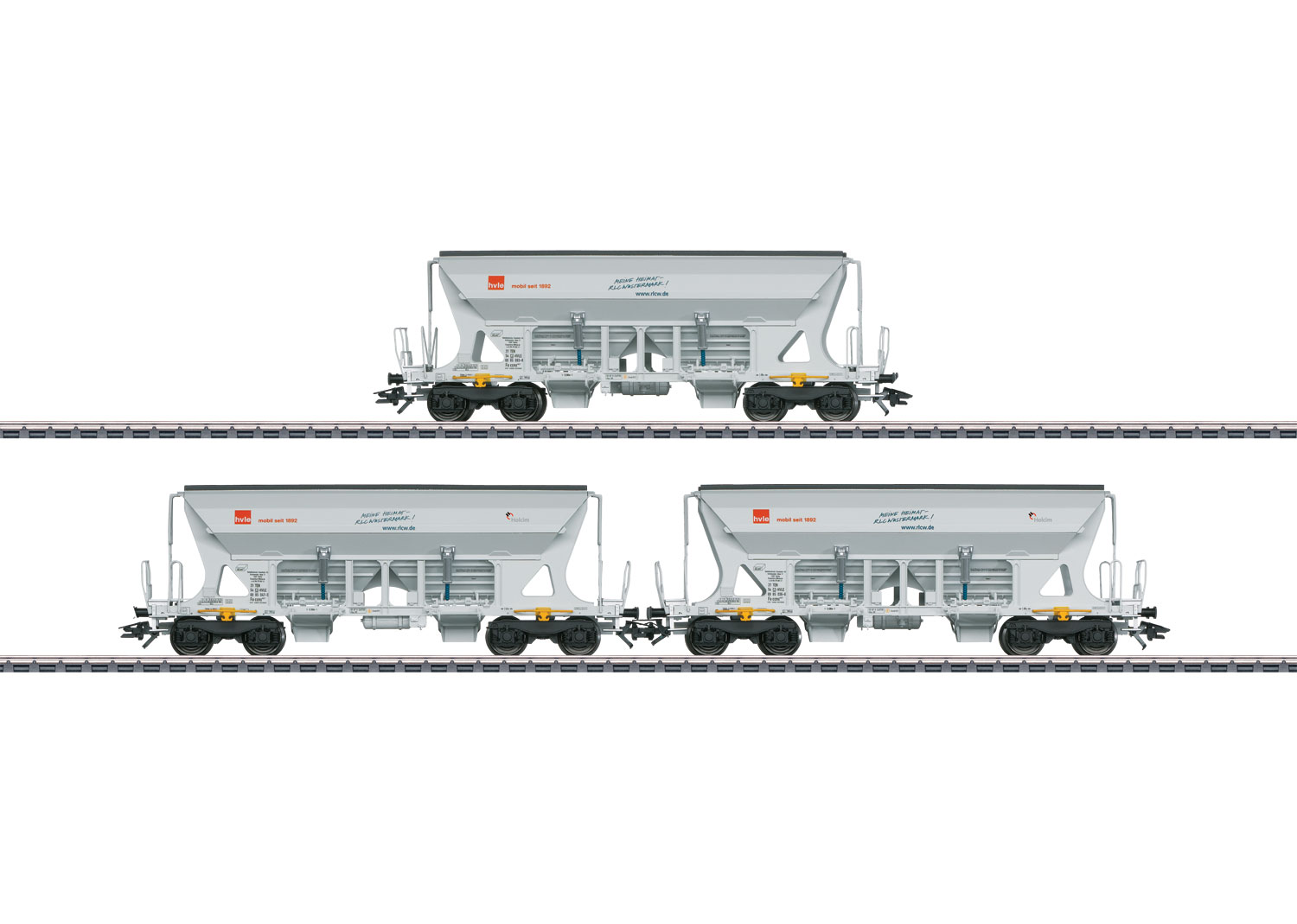 45805 Schüttgutwagen-Set Faccns