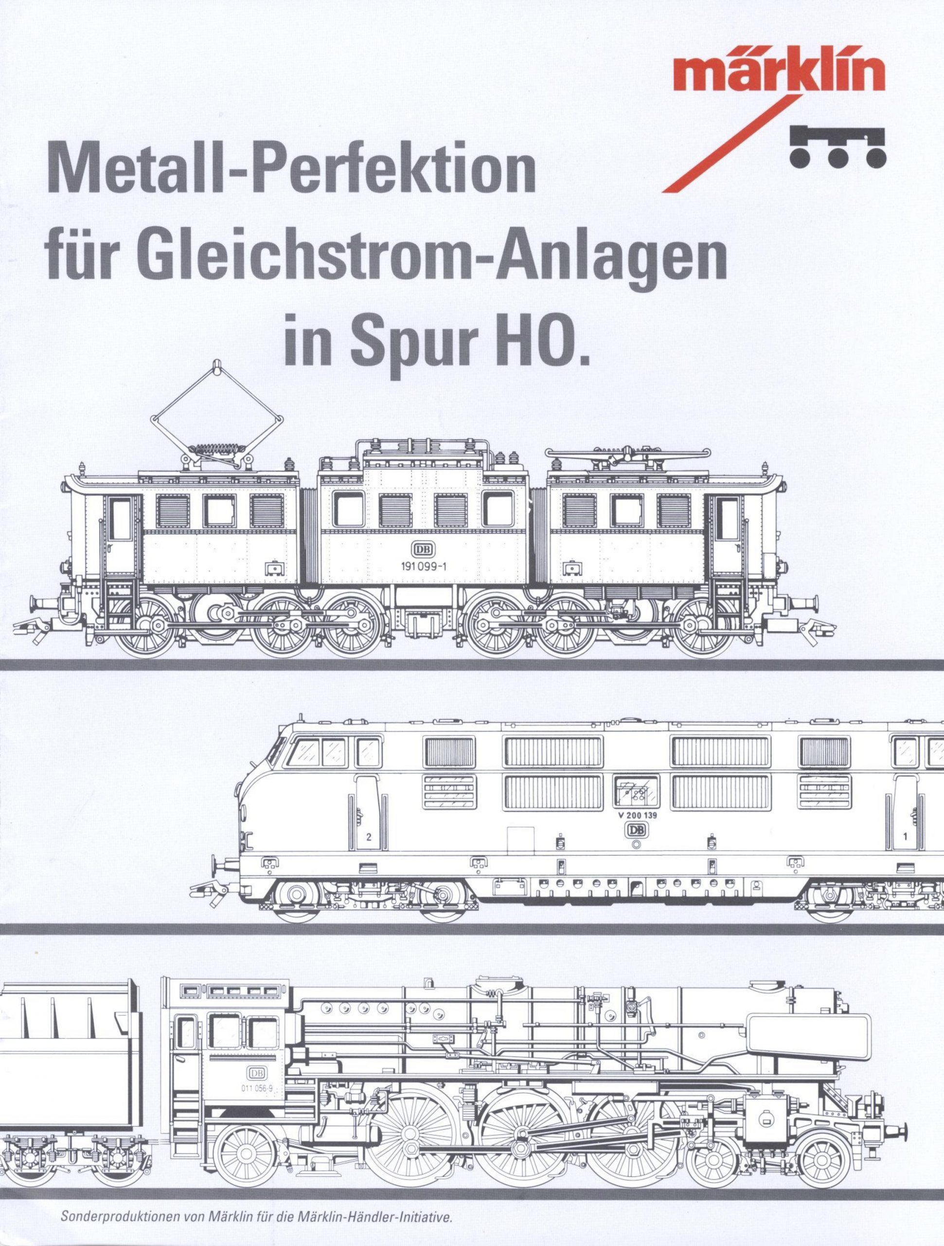 0204250 1992 – Metall-Perfektion für Gleichstrom-Anlagen in Spur H0 – 18311 (HAMO)