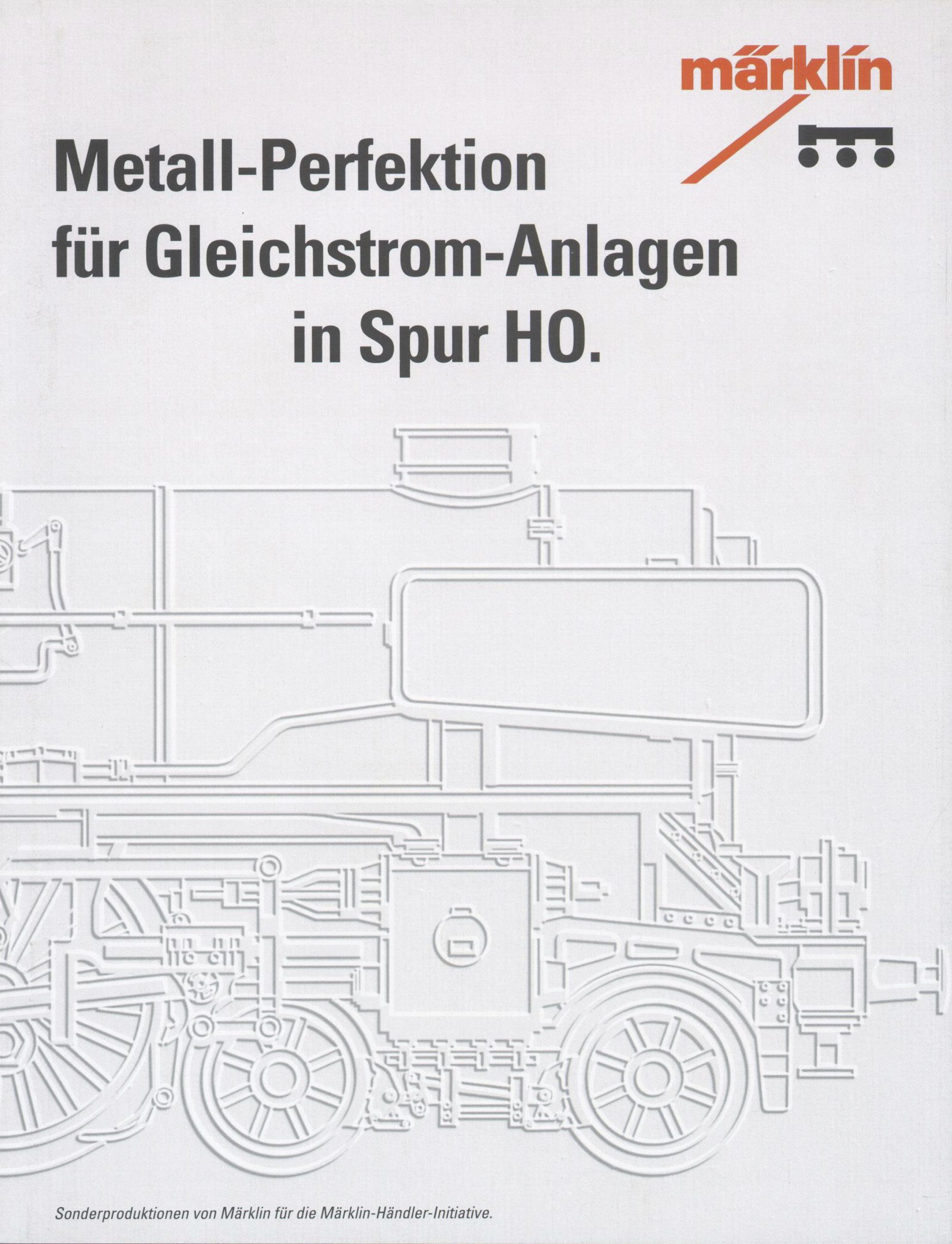 0211500 1993 – Metall-Perfektion für Gleichstrom-Anlagen in Spur H0 (Mit Preise) – 18308 (HAMO)