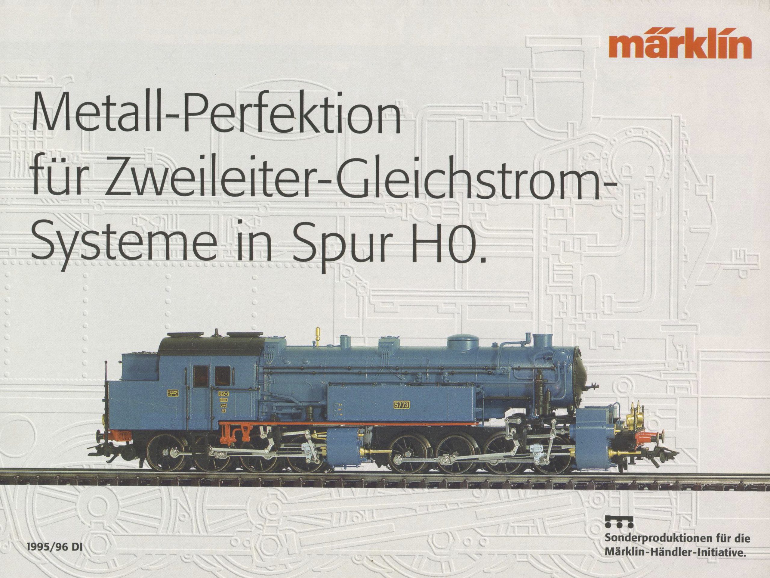 0223990 1995 – Metall-Perfektion für Zweileiter-Gleichstrom Systeme in Spur H0 DI – 18300 (HAMO)