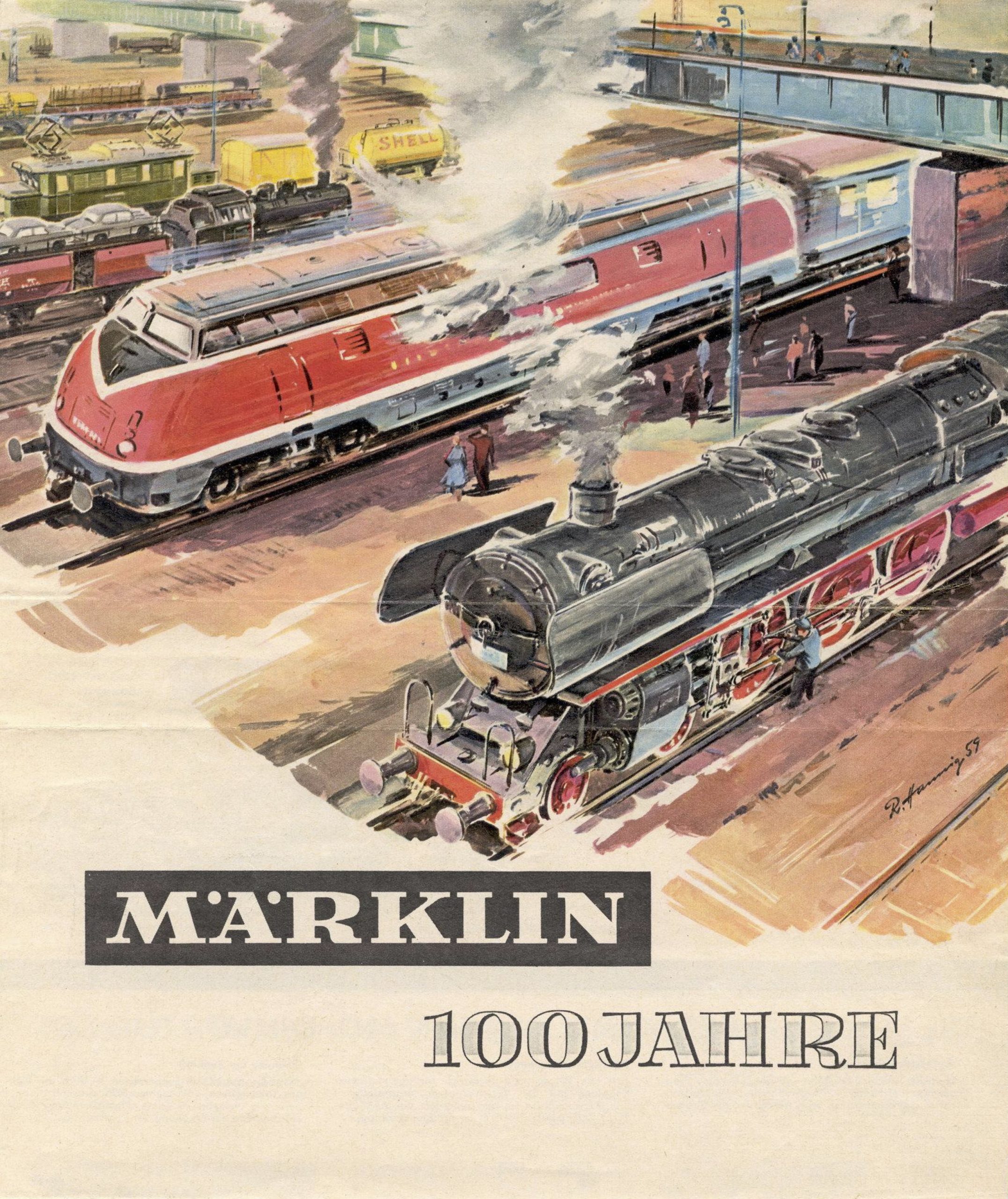 0123000 1959 – Märklin 100 Jahre – 169 01 T OY N 09 59 (H0)