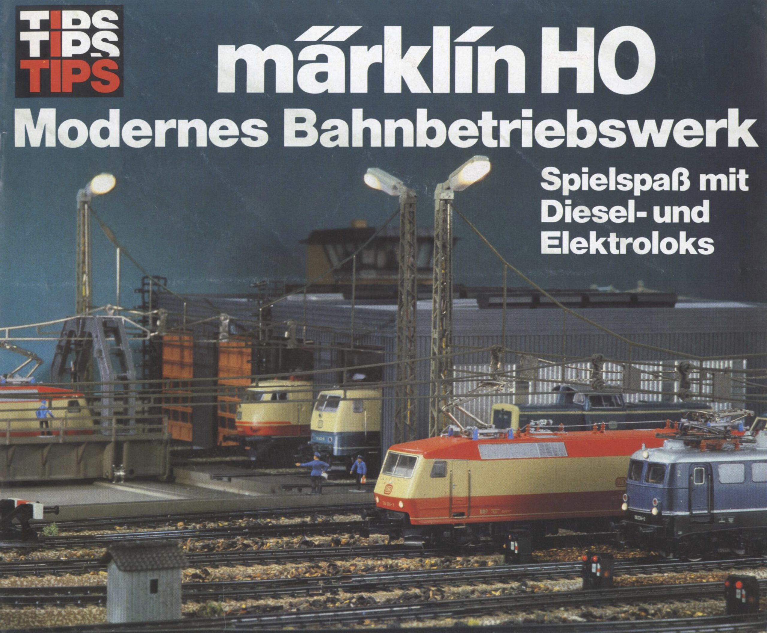 0160000 1980 – Märklin H0 Modernes Bahnbetriebswerk – Spielspass mit Diesel- und Elektroloks – 173 90 – TLN 09 80 fi (H0)