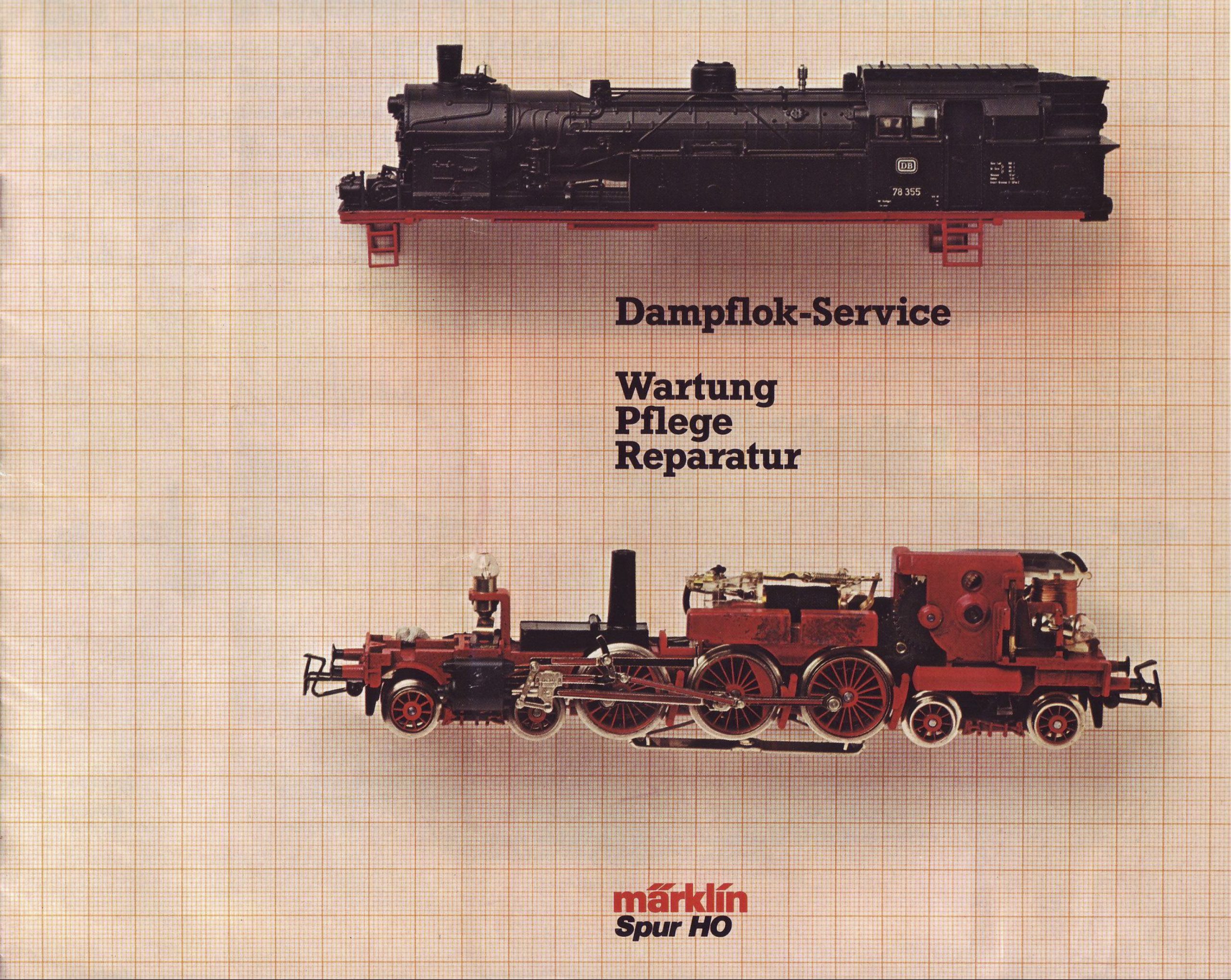 0160750 1981 – Dampflok-Service Wartung Pflege Reparatur – 172 60 – YNN 04 81 fi (H0)