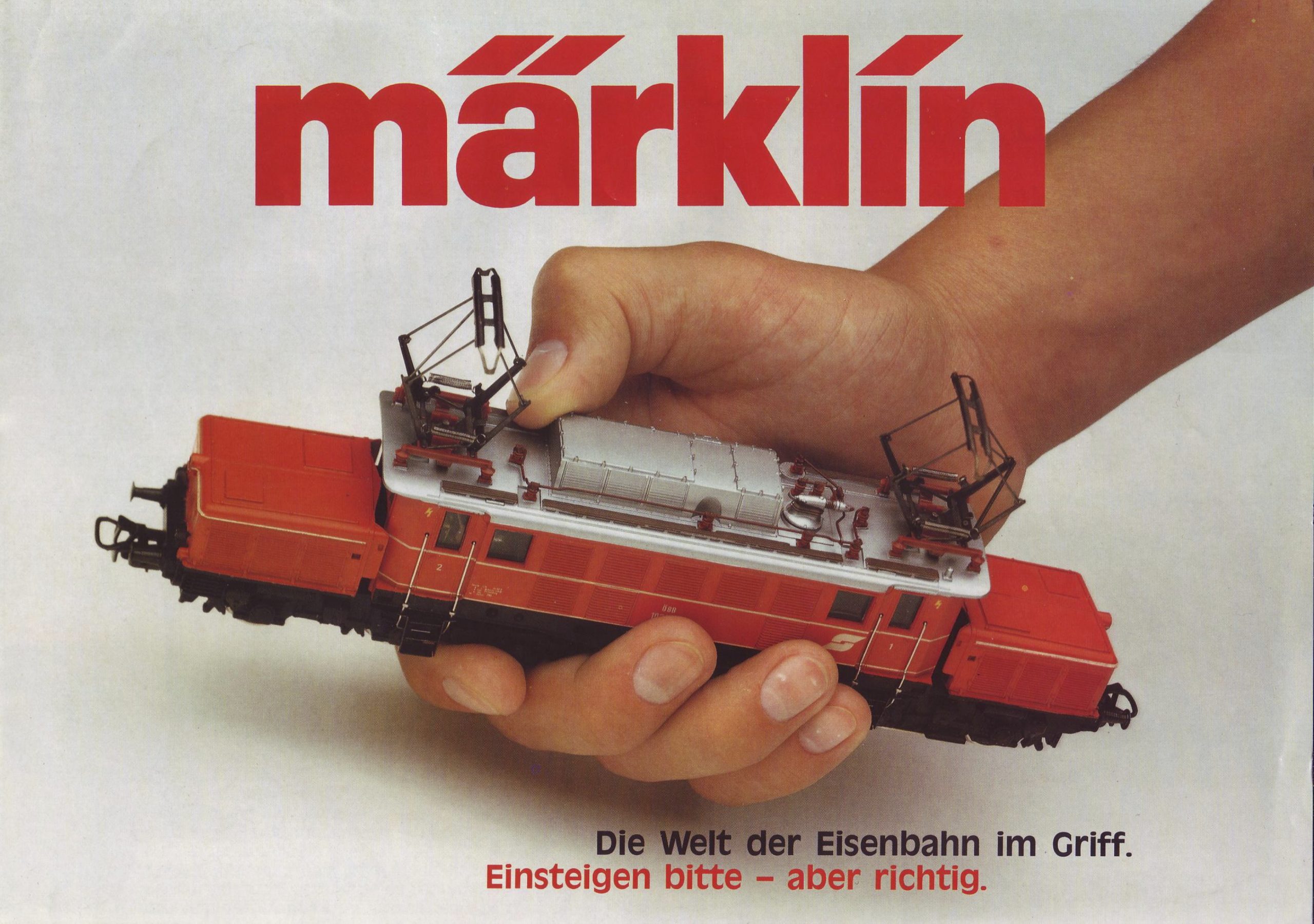 0162510 1981 – Märklin – Die Welt der Eisenbahn im Griff. Einsteigen bitte – aber richtig. – Geen (H0)