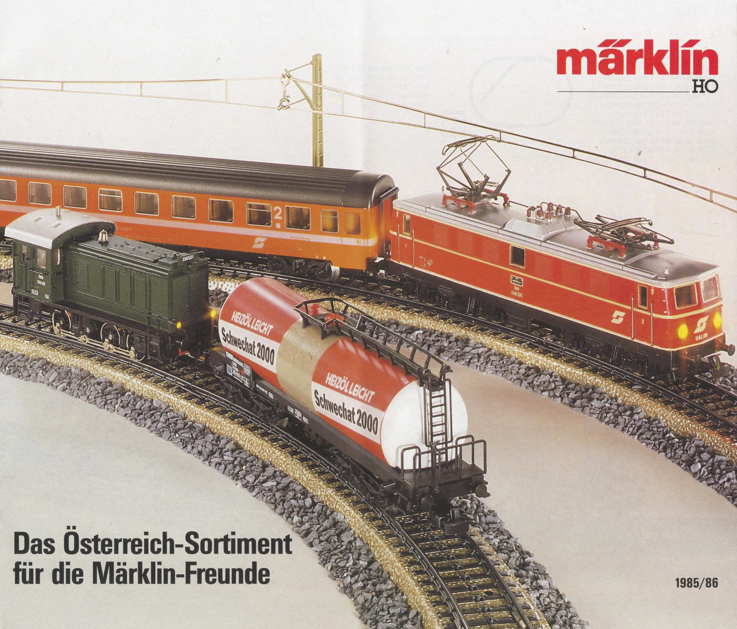0172750 1985 – Märklin H0 – Das Österreich-Sortiment für die Märklin Freunde – 175 12 – MK 07 85 rd (Export)
