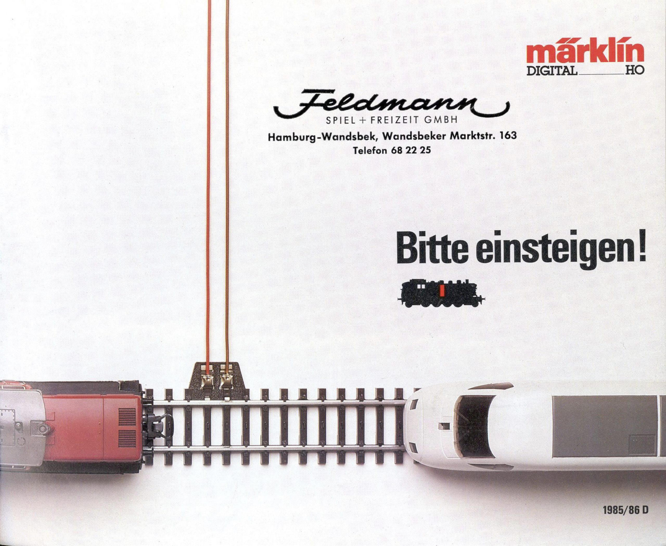 0174250 1985 – Märklin Digital H0 – Bitte einsteigen – 166 00 – OKA 11 85 fi (H0)