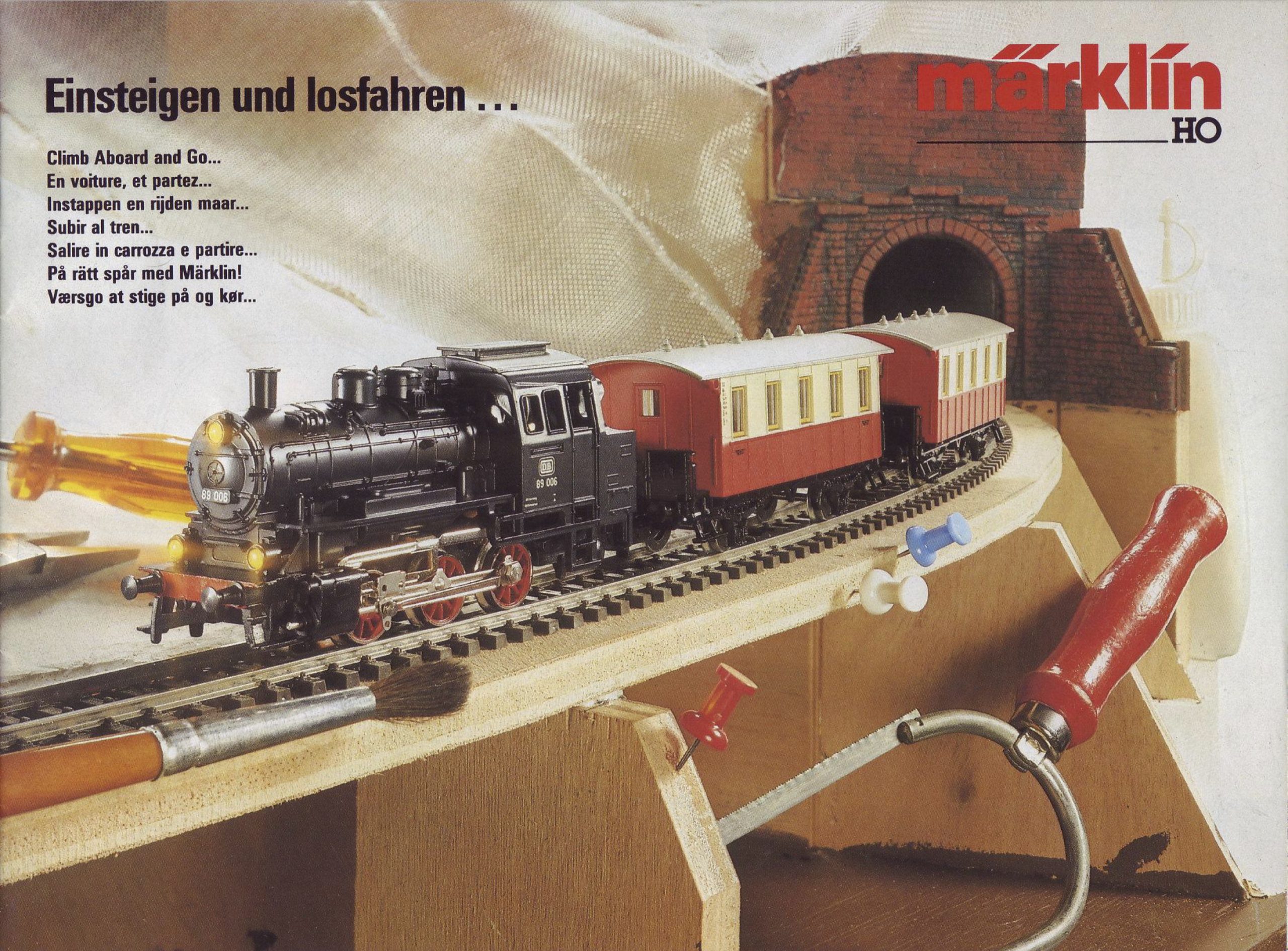 0175250 1986 – Märklin H0 – Einsteigen und losfahren – 68 219 MN 04 86 g+o (H0)