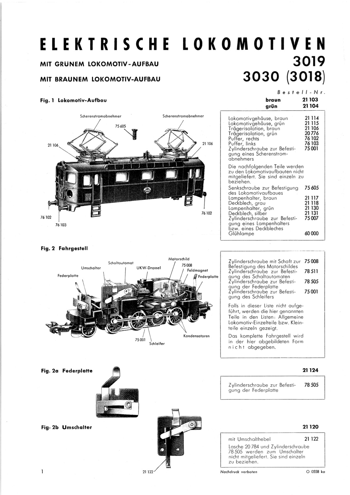 3018, 3019, 3030 (1958) 3018 (1958)