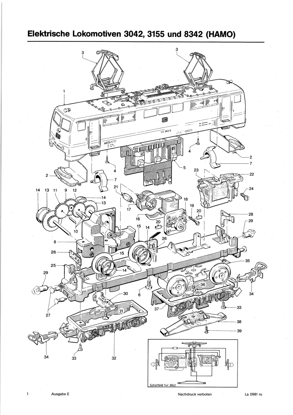 3042, 3155, 8342 (1981) 3042 (1981)