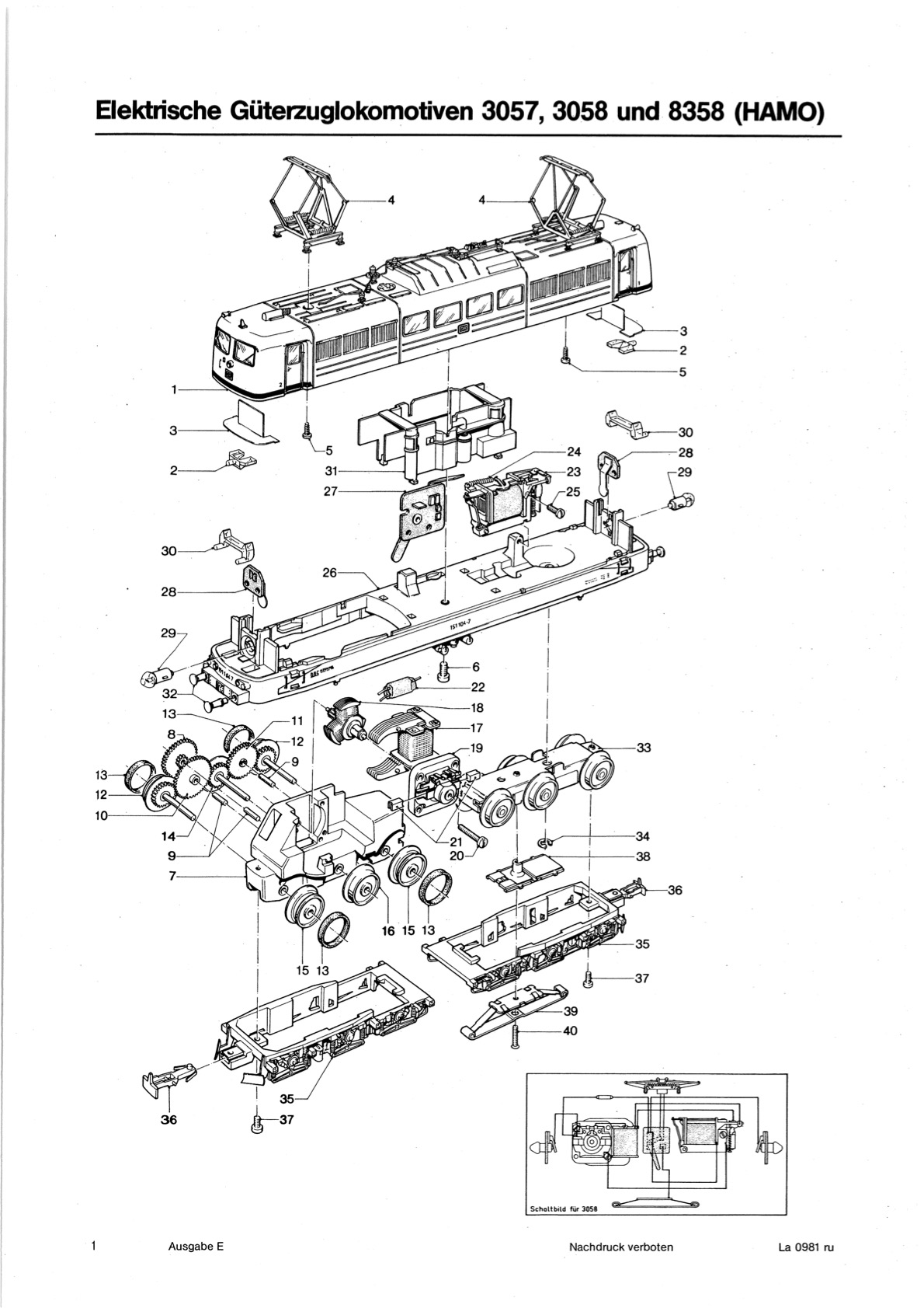 3057, 3058, 8358 (1981) 3057 (1981)