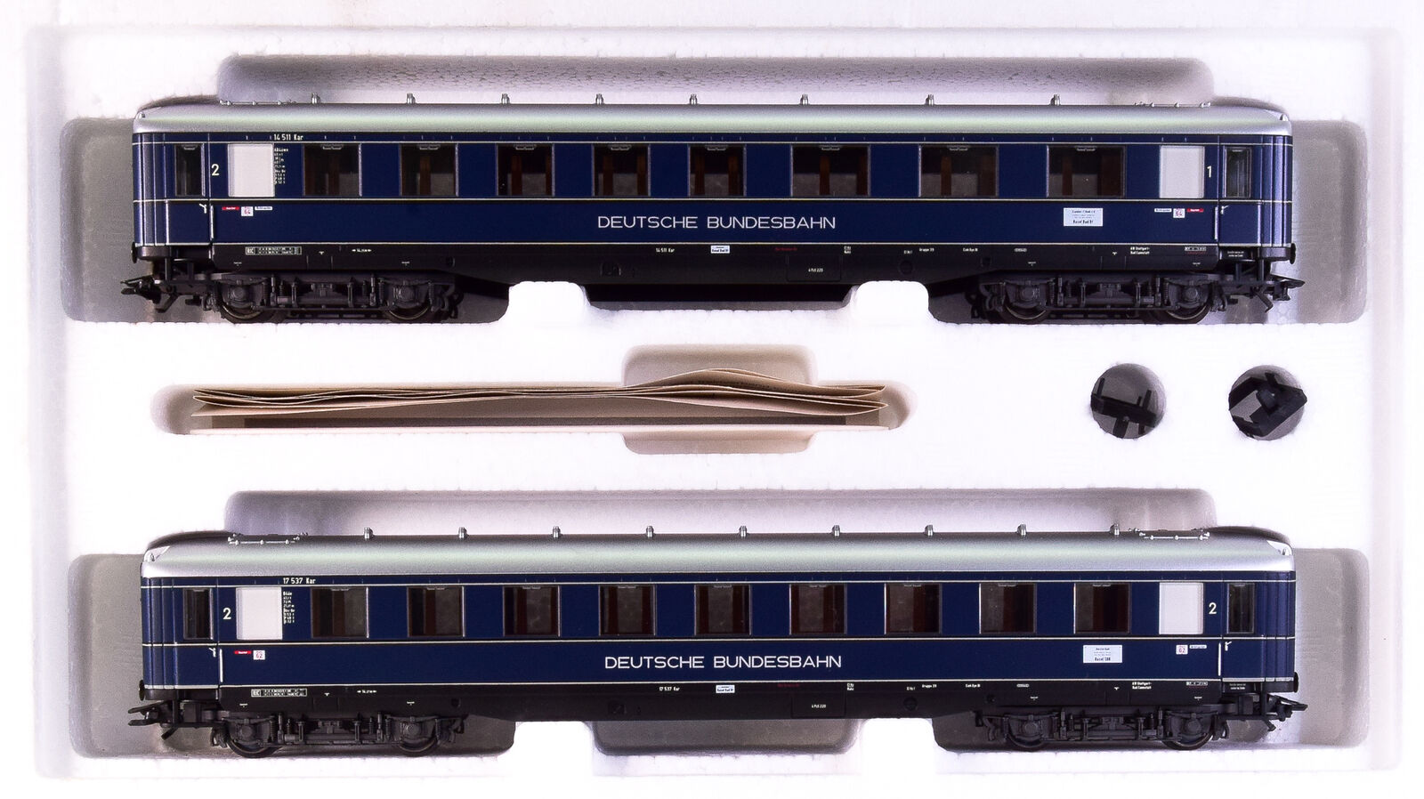 43219 2-teiliges Schnellzugwagen-Set Loreley DB 43219