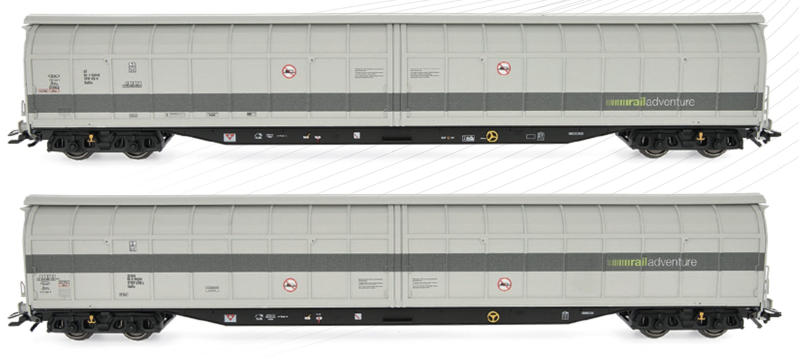 48030.002 Wagenset Großraum-Schiebewandwagen 48030.002