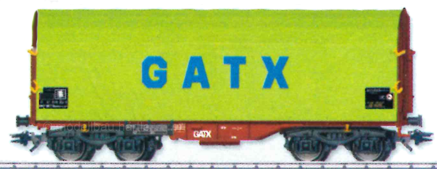 47231 Vierachsiger Schiebeplanenwagen 47231