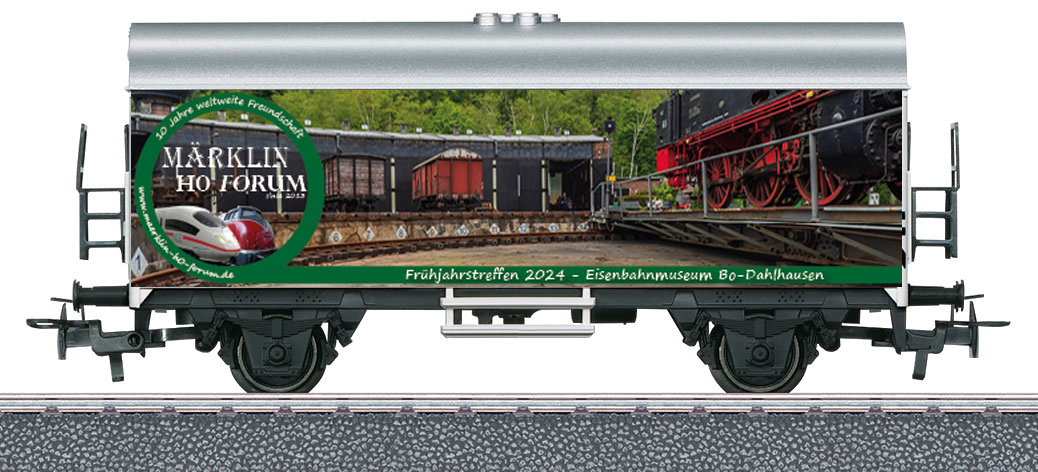 4415 Kühlwagen Märklin H0 Forum 2024 - Frühjahrstreffen Bochum-Dahlhausen 2024_01 – Forumswaggon MH0F