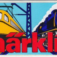 Aufkleber märklin – Elektrolokomotive – Dampflokomotive