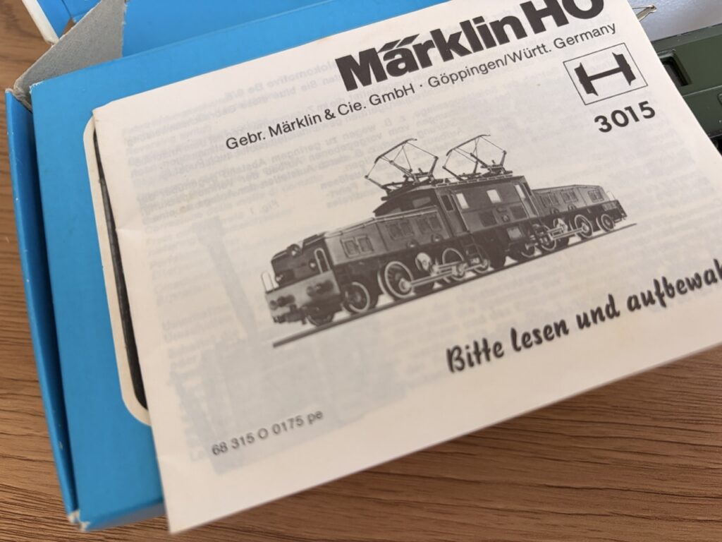 3015, späte Version in OVP mit Anleitung Bild 2