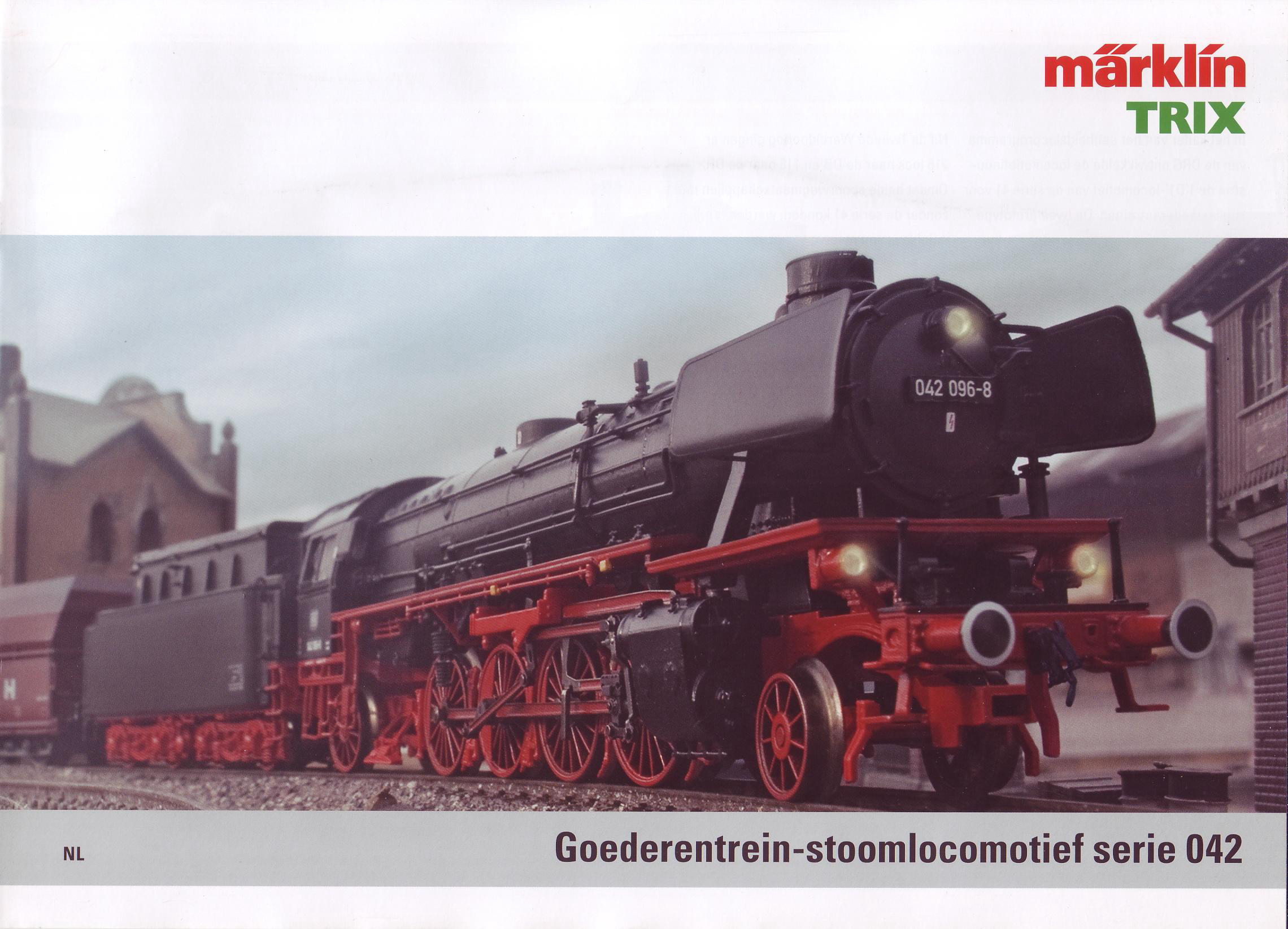 0285851 2011 – Märklin – Goederenstrein-stoomlocomotief serie 042 NL – 169 709 – 01 2011 (H0)-thumbnail
