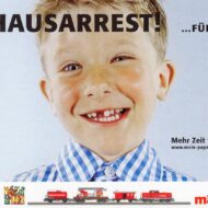 0276580 2005 – Märklin Postkarte – HAUSARREST! … für Papa. Mehr Zeit für Kinder – Geen (H0)-thumbnail