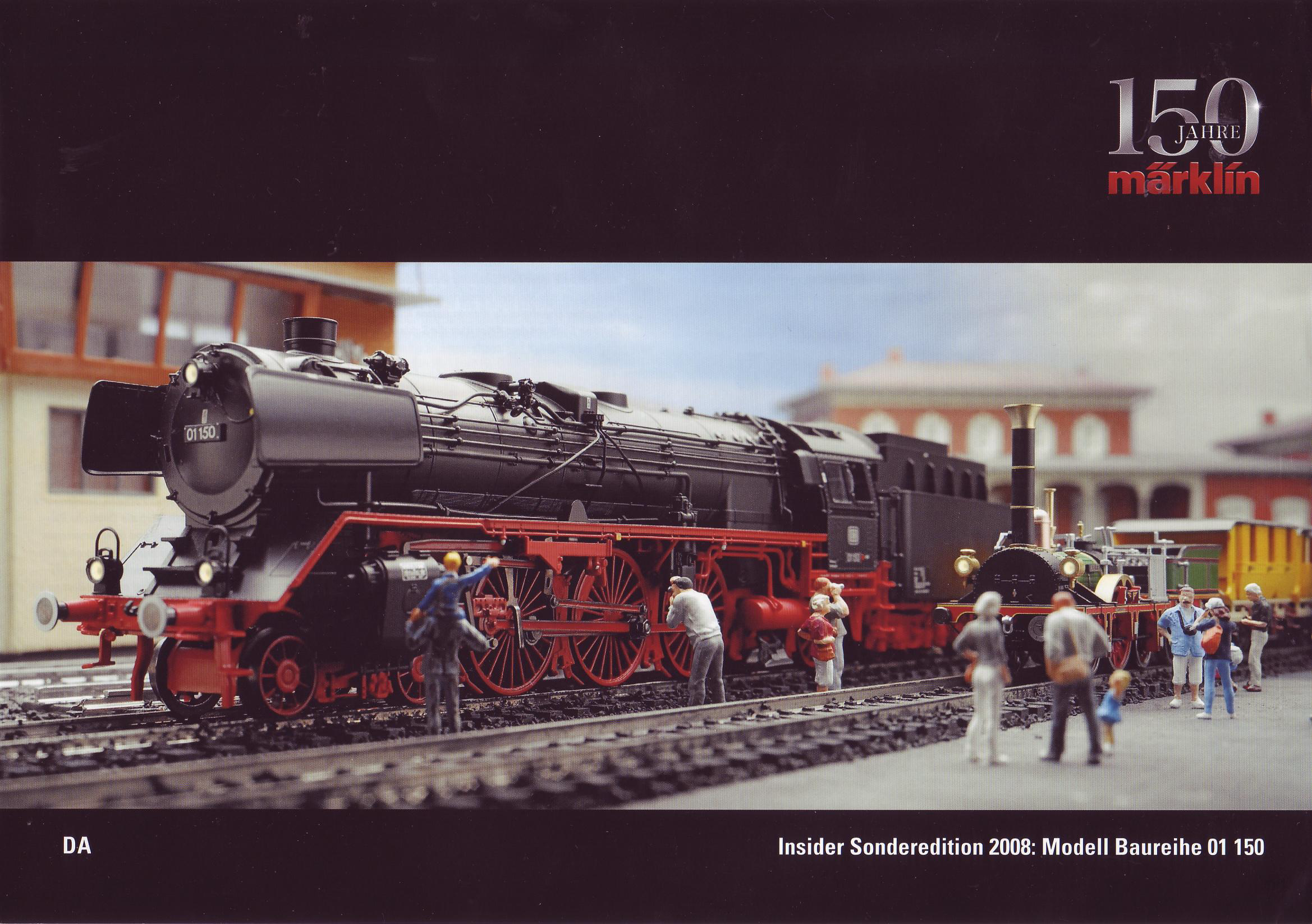 2008 Insider Sonderedition - Modell Baureihe 01 150 DA 0280750 2008 – Märklin 150 Jahre – Insider Sonderedition 2008 – Modell Baureihe 01 150 DA – Geen (H0)-thumbnail