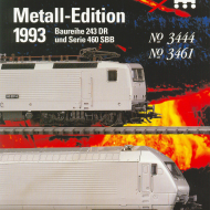 1993 Metall-Edition 1993, Baureihe 243 DR und Serie 460 SBB - OP 0209750 1993 – Metall-Edition 1993, Baureihe 243 DR und Serie 460 SBB (Ohne Preise) – 18326 (H0)-thumbnail