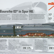 1994 Die Baureihe 03-10 in Spur H0 0218500 1994 – Die Baureihe 03-10 in Spur H0 – 18312 (H0)-thumbnail