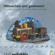 1999 Mitmachen und gewinnen - Das Gewinnspiel zum 140 jährigen Märklin-Geburtstag 0247040 1999 – Märklin – Mitmachen und gewinnen – Das Gewinnspiel zum 140 jährigen Märklin-Geburtstag – Geen (H0)-thumbnail
